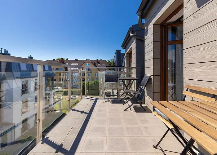 Cosy With Parking & Balcony By Renters Daire Sopot